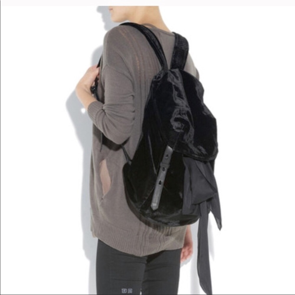 Alexander Wang velvet Sydney Backpack